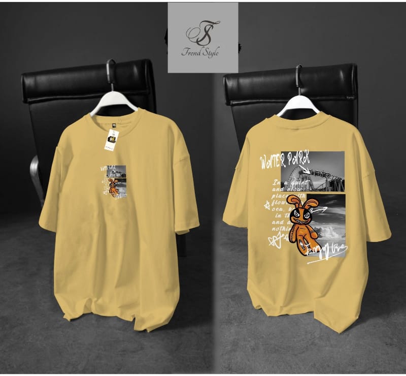Men's Oversized Printed T Shirt