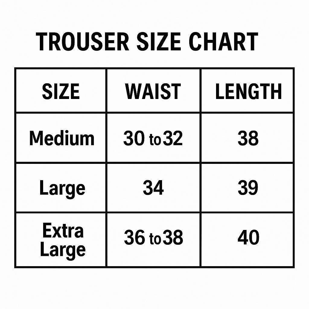 Men's Trendy Side Panel Cargo Pocket Trouser