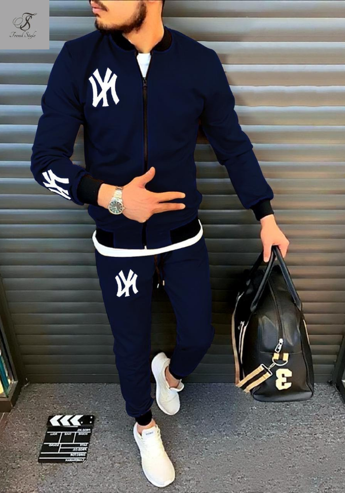Men's Winter Stylish Zipper Track suit