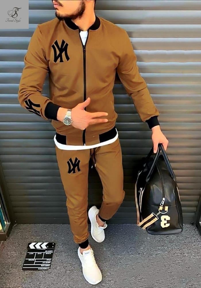 Men's Winter Stylish Zipper Track suit